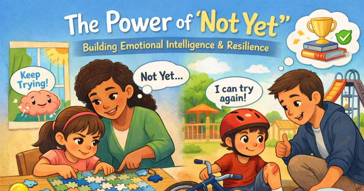 The Power of “Not Yet”: Building Resilience in Children